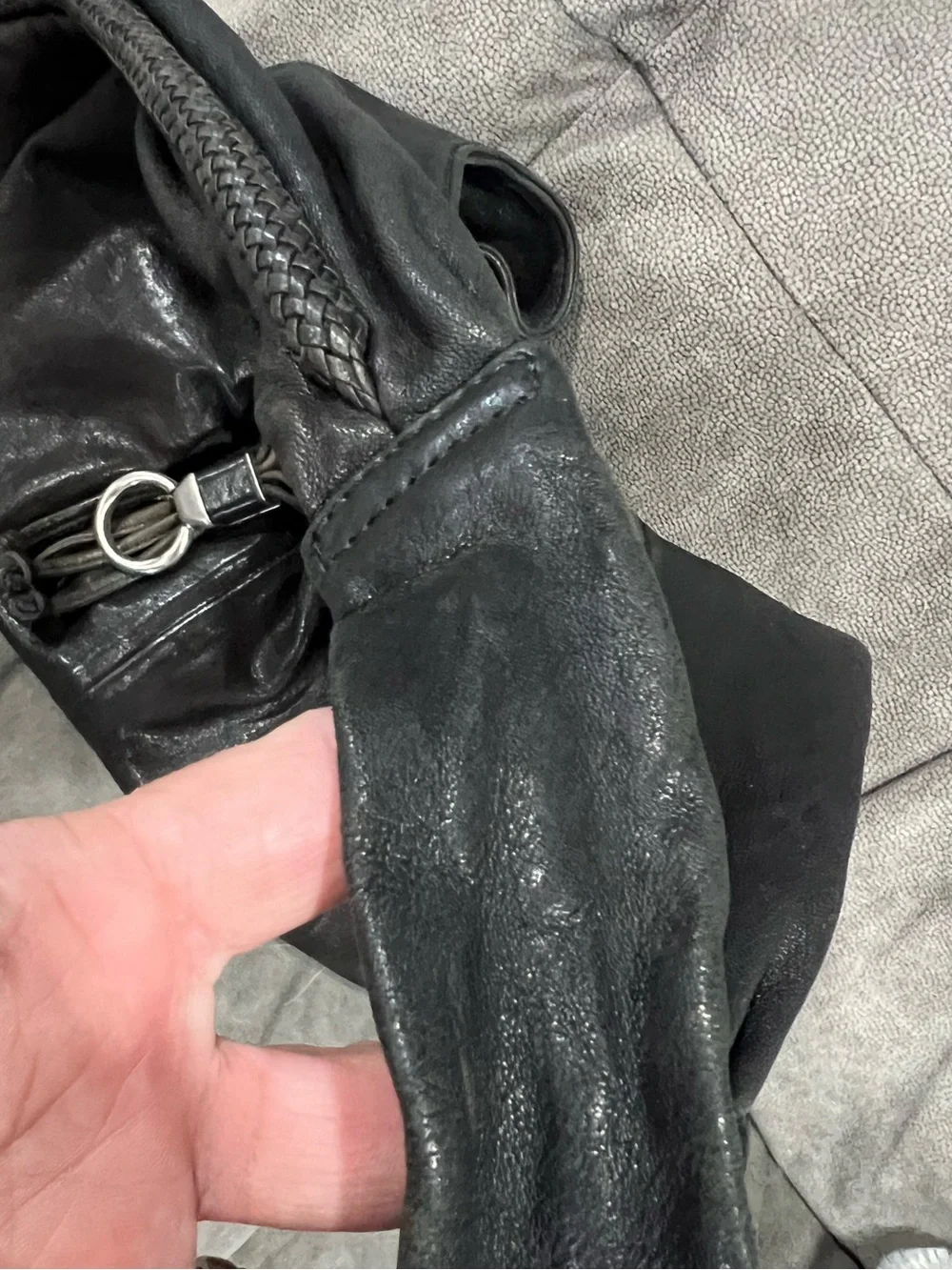 Cole Haan Leather Hobo Bag